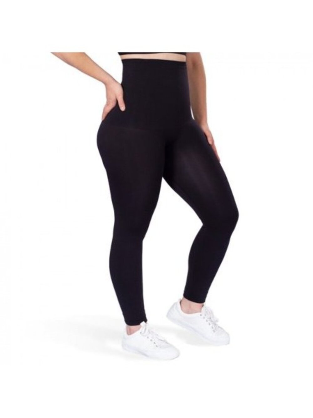 Shapermint Empetua Womens High Waisted Shaping Leggings Black 2XL
